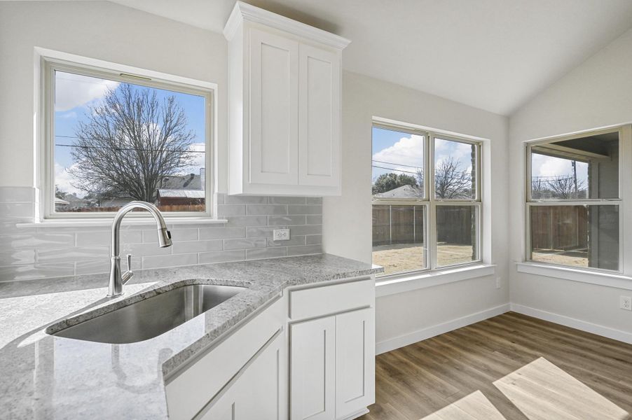 Representative furnished interior of a home built from the Cambria I by Cheldan Homes in Craftsmen's Corner, Cleburne (Image 17).
