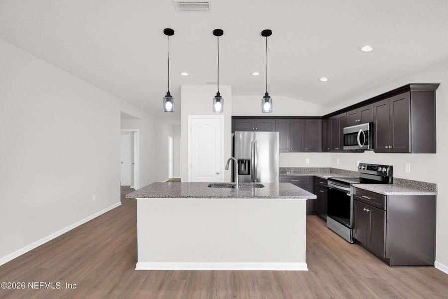 Furnished interior view inside a new home in , Palatka (Image 14).