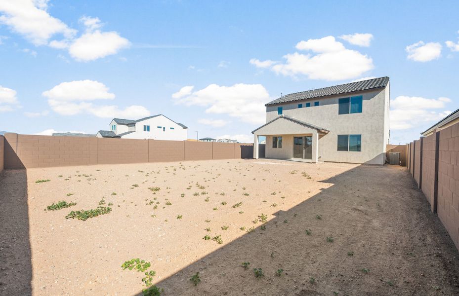Exterior details and patio area of a home in Soleo, San Tan Valley (Image 3). Exterior details and patio area of a home in Soleo, San Tan Valley (Image 3).