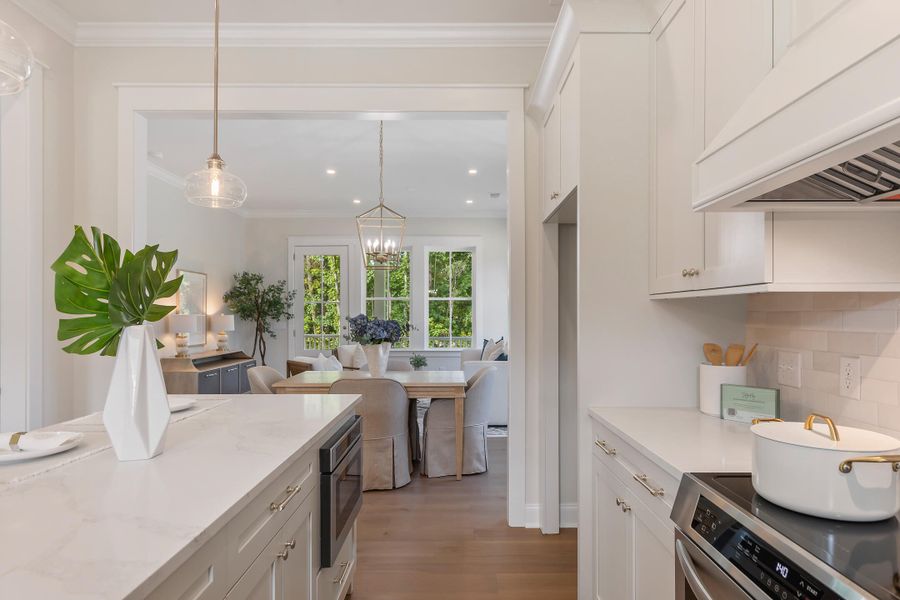 Furnished interior view inside a new home in , McClellanville (Image 35).