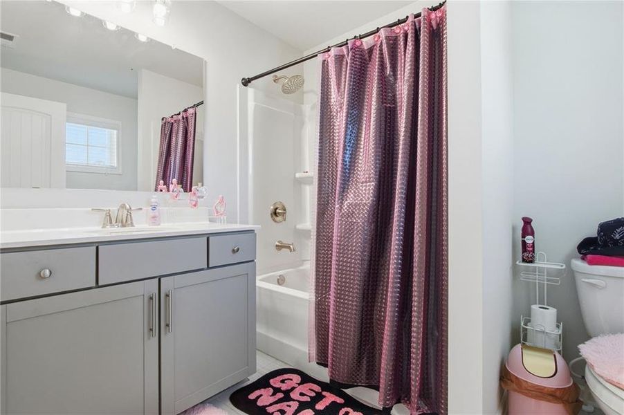Furnished interior view inside a new home in , Newnan (Image 19).