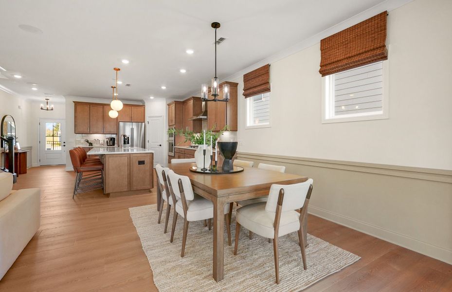 Representative furnished interior of a home built from the Murphy by Pulte Homes in Cannon Run, Concord (Image 13).