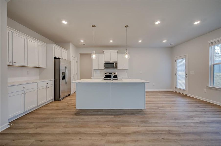 Furnished interior view inside a new home in Westminster, Covington (Image 6).