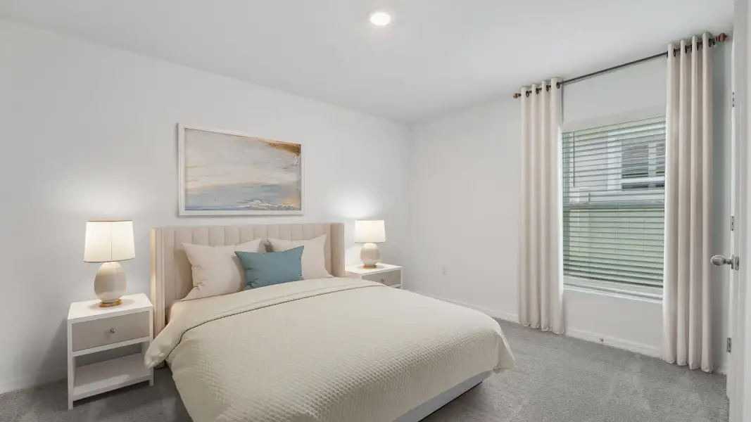Furnished interior view inside a new home in Abbott Park, Zephyrhills (Image 15).
