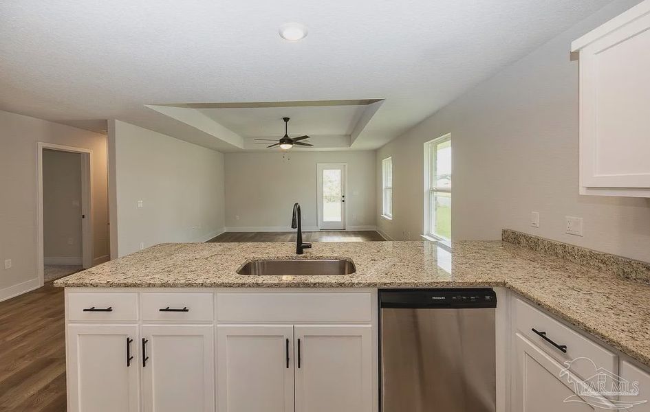 Furnished interior view inside a new home in Hidden Pines, Milton (Image 8).