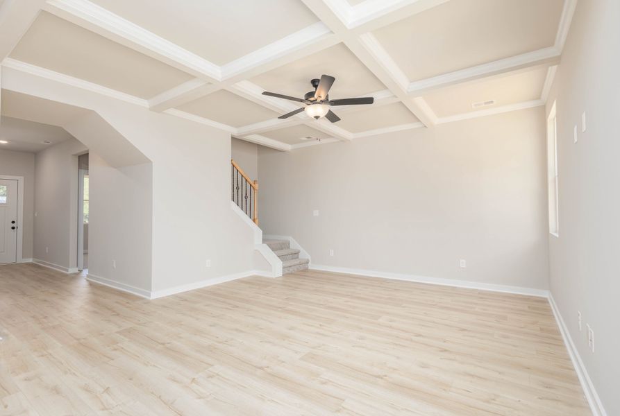 Representative unfurnished interior of a home built from the Hickory w/ Bonus Rm by Nason Homes in Woodland Farms, Dickson (Image 27). Representative unfurnished interior of a home built from the Hickory w/ Bonus Rm by Nason Homes in Woodland Farms, Dickson (Image 27).