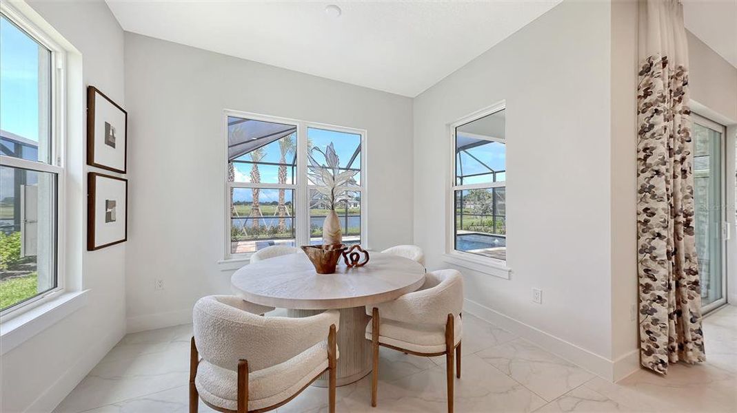 Furnished interior view inside a new home in Gracewater at Sarasota, Sarasota (Image 48). Furnished interior view inside a new home in Gracewater at Sarasota, Sarasota (Image 48).
