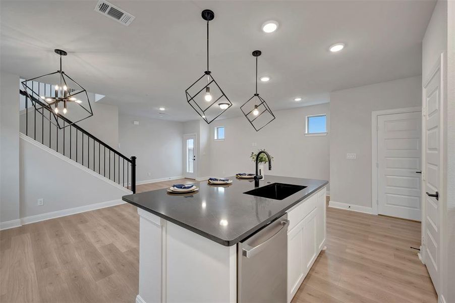 Furnished interior view inside a new home in , Mesquite (Image 9).