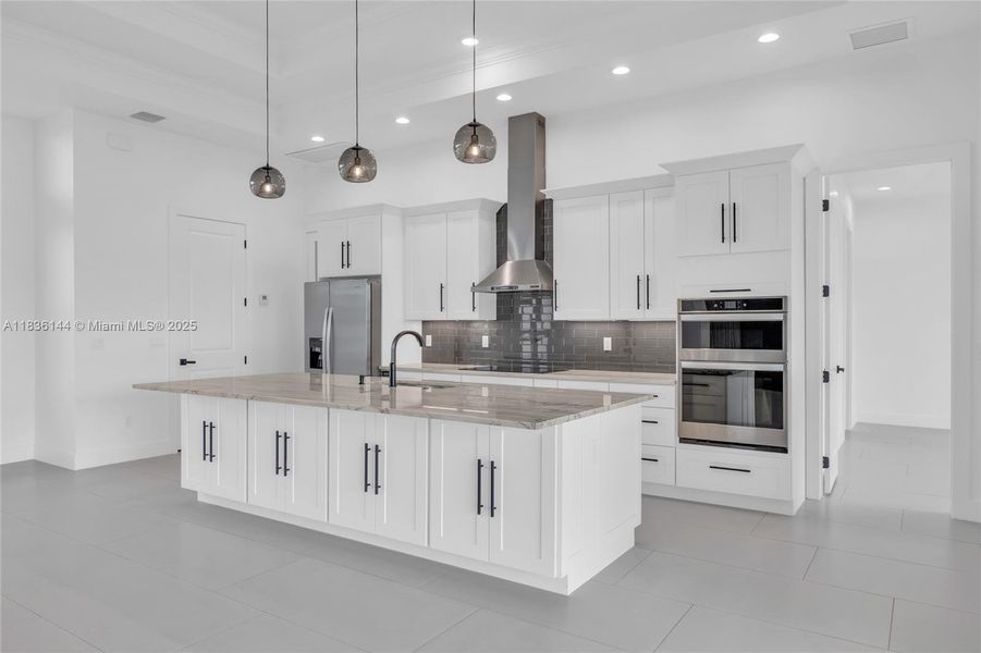 Furnished interior view inside a new home in , Port St. Lucie (Image 16).