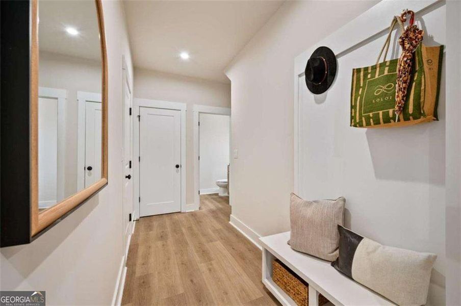 Furnished interior view inside a new home in The Paddocks at Doc Hughes, Buford (Image 6). Furnished interior view inside a new home in The Paddocks at Doc Hughes, Buford (Image 6).