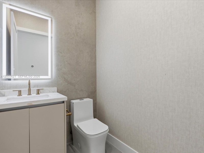 Furnished interior view inside a new home in , Miami (Image 10). Furnished interior view inside a new home in , Miami (Image 10).