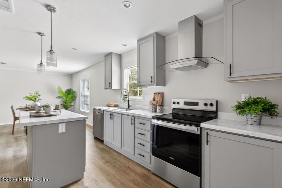 Furnished interior view inside a new home in , Middleburg (Image 33).