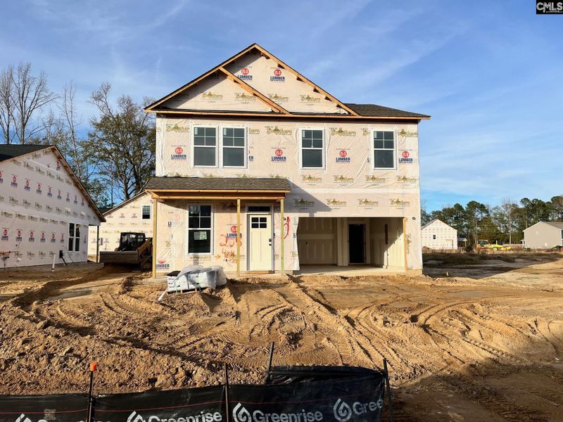 In-progress construction of a new home in Blythewood Farms, Blythewood, SC (Image 7). In-progress construction of a new home in Blythewood Farms, Blythewood, SC (Image 7).