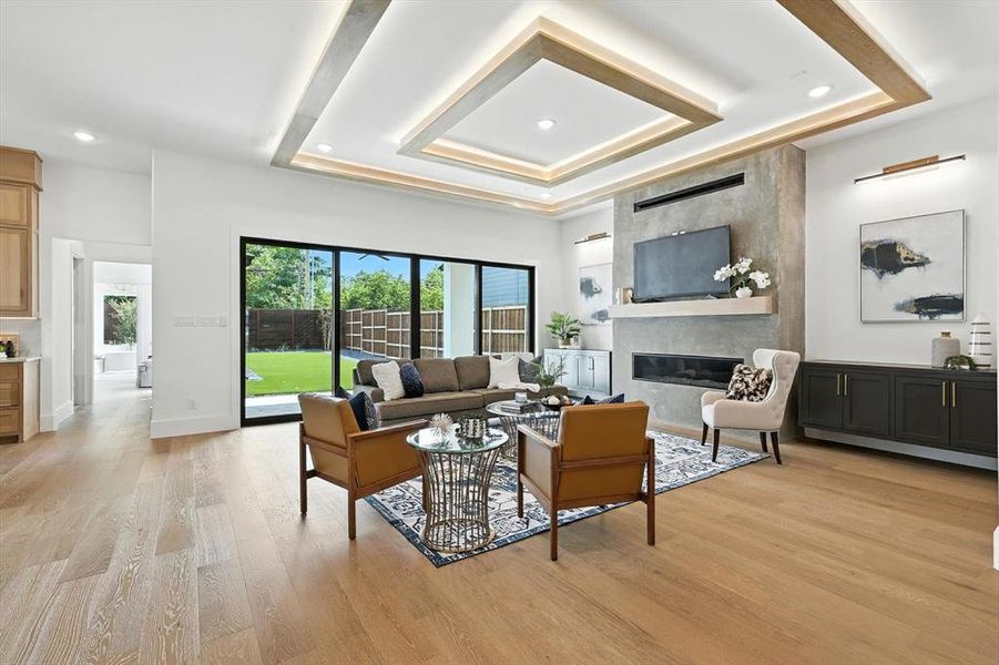 Furnished interior view inside a new home in , Dallas (Image 21). Furnished interior view inside a new home in , Dallas (Image 21).