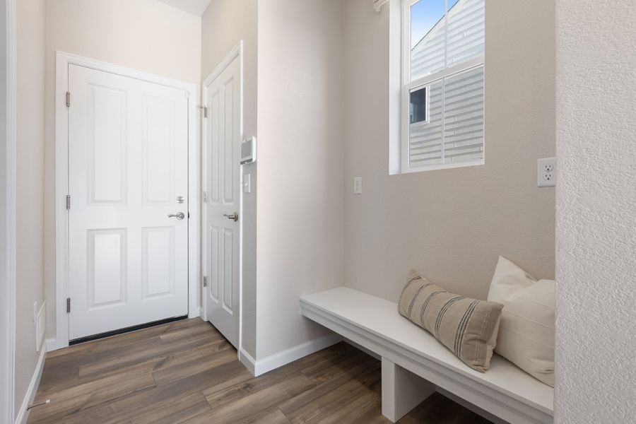 Representative furnished interior of a home built from the 4901 by Risewell Homes in The Aurora Highlands, Aurora (Image 10).