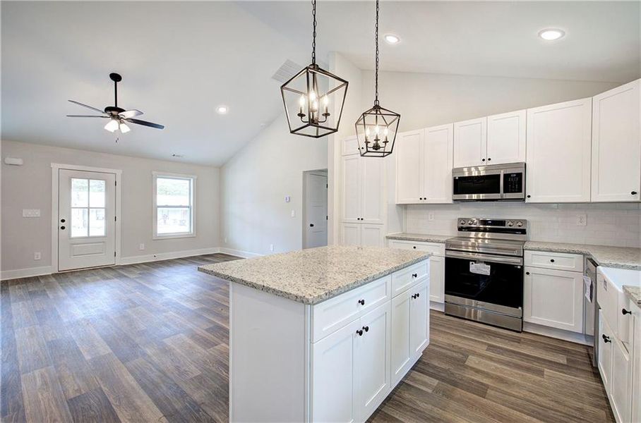 Furnished interior view inside a new home in , Rockmart (Image 12). Furnished interior view inside a new home in , Rockmart (Image 12).