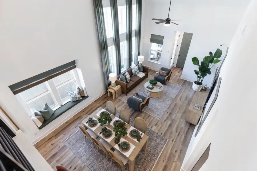 Representative Family Room - some options shown