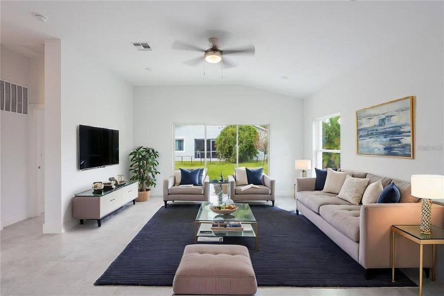 Furnished interior view inside a new home in , Port Charlotte (Image 14).