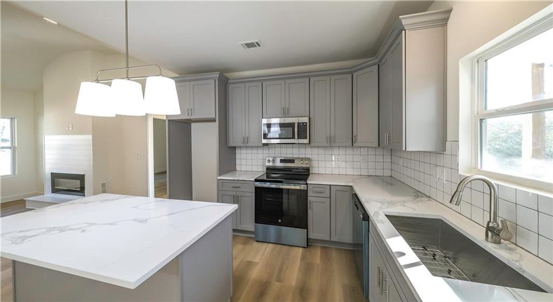 Furnished interior view inside a new home in , Carrollton (Image 11).