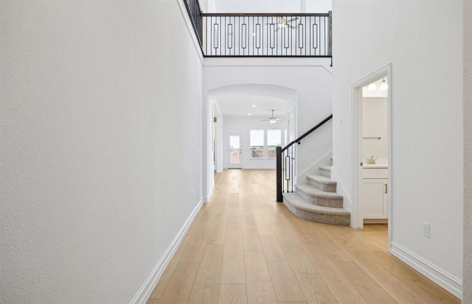 Welcoming entry into home Welcoming entry into home