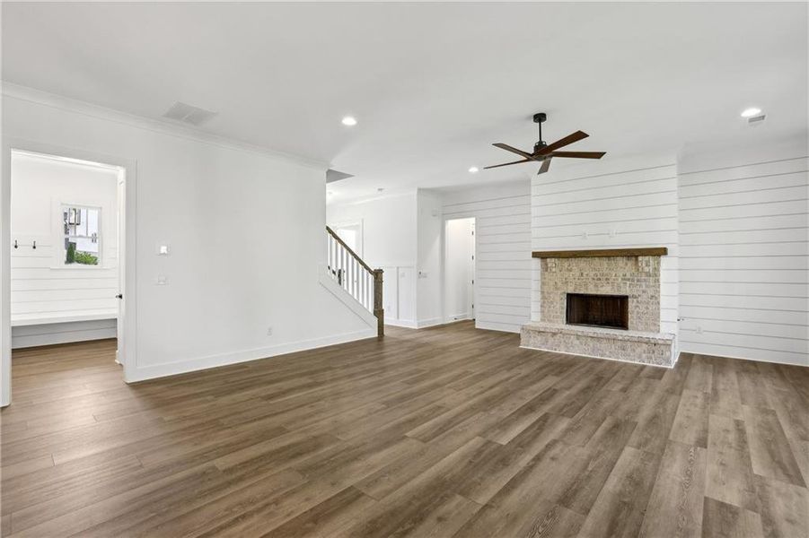 Spacious, unfurnished interior of a new home in , Dawsonville (Image 48).