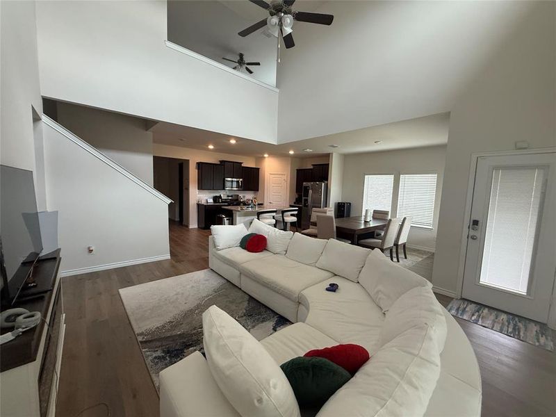 Furnished interior view inside a new home in , Aubrey (Image 6). Furnished interior view inside a new home in , Aubrey (Image 6).