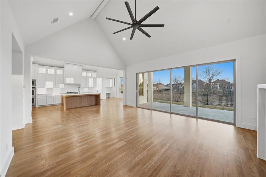 Spacious, unfurnished interior of a new home in Light Farms Graham/Reagan, Celina (Image 22).