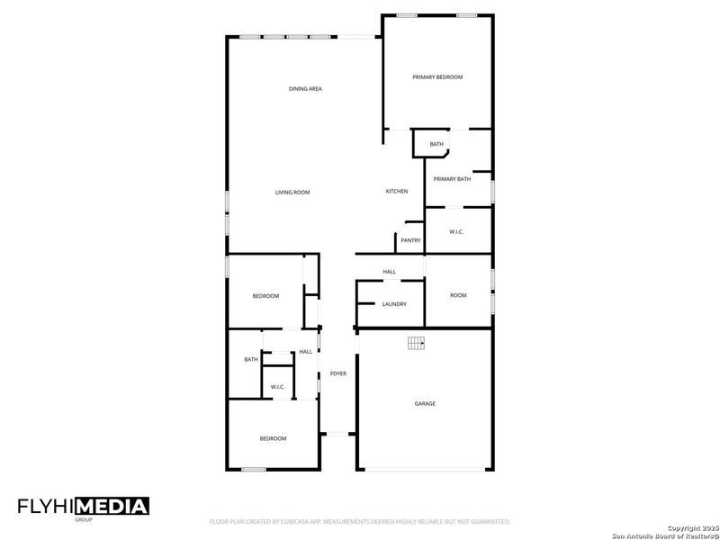 2D floor plan layout of this home in , Spring Branch, TX (Image 4).
