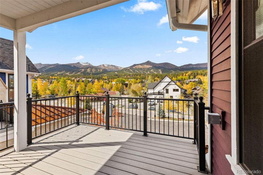 Exterior details and patio area of a home in , Breckenridge (Image 3). Exterior details and patio area of a home in , Breckenridge (Image 3).