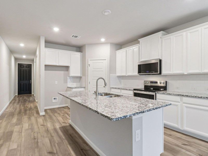 Photo is not of the actual home, but is an inspirational photo of builder’s model home and may depict options, furnishings, and/or decorator features that are not included