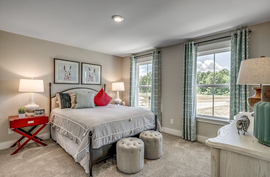 Representative furnished interior of a home built from the Persimmon by Beazer Homes in Northbrook, Murrells Inlet (Image 15).