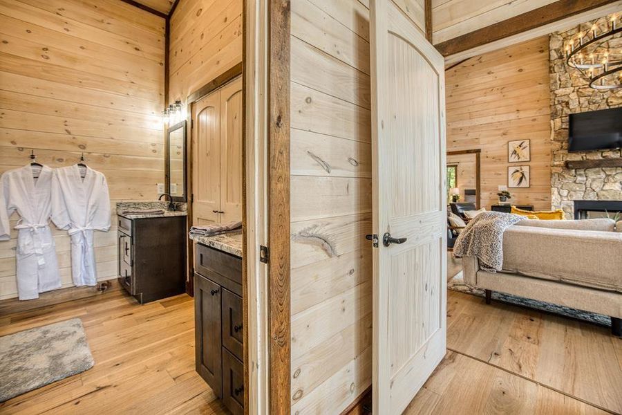 Furnished interior view inside a new home in , Mineral Bluff (Image 44). Furnished interior view inside a new home in , Mineral Bluff (Image 44).