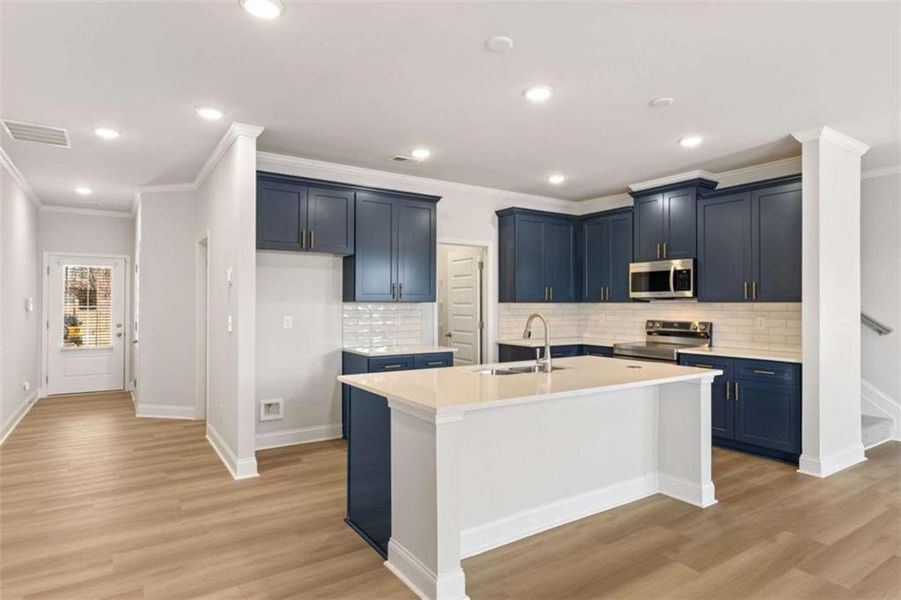 Furnished interior view inside a new home in Porter Reserve, Decatur (Image 24).