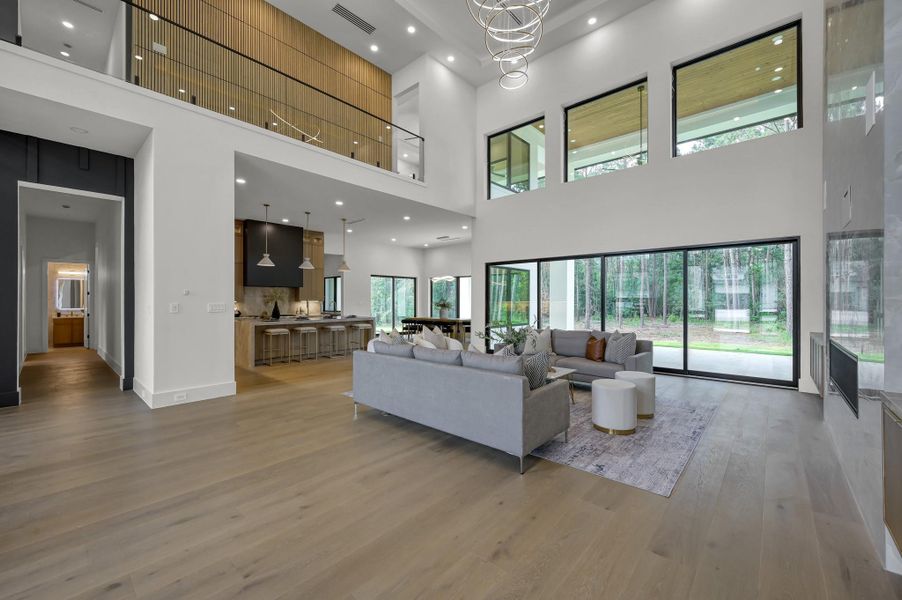 Furnished interior view inside a new home in , Montgomery (Image 18). Furnished interior view inside a new home in , Montgomery (Image 18).