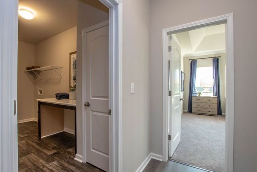 Representative furnished interior of a home built from the Brodrick by True Homes in Heritage Hall, Statesville (Image 28).