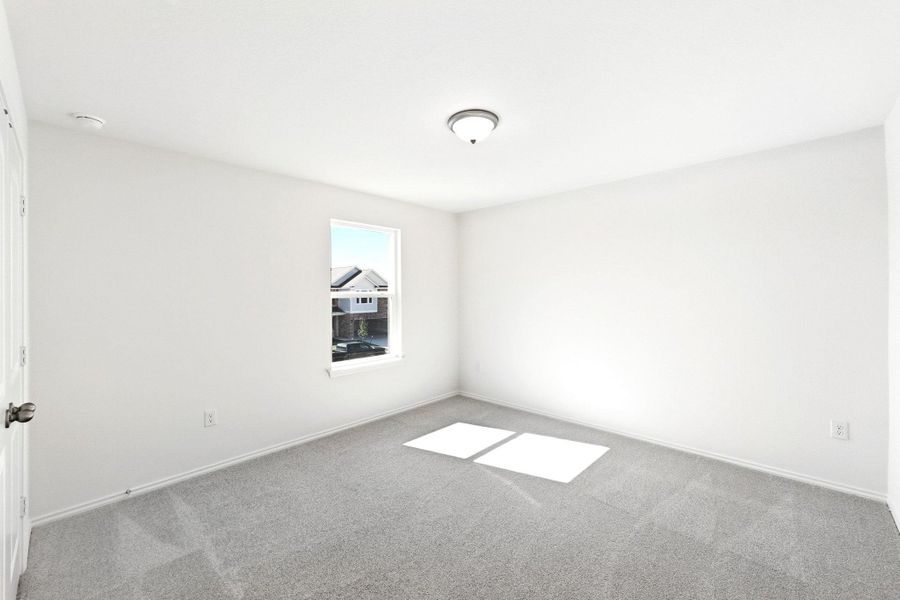 Spacious, unfurnished interior of a new home in Stoney Chase, Del Valle (Image 31). Spacious, unfurnished interior of a new home in Stoney Chase, Del Valle (Image 31).