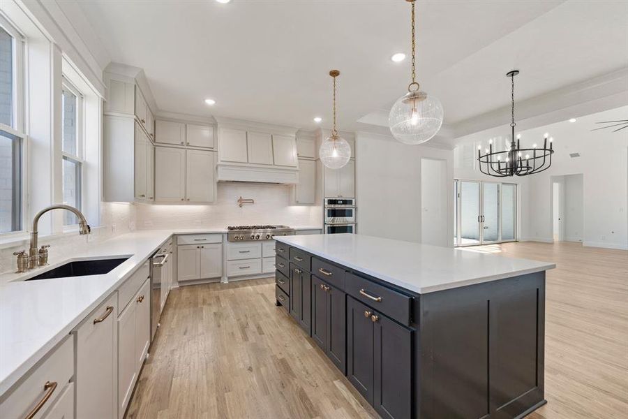 Furnished interior view inside a new home in NorthGlen, Haslet (Image 8).