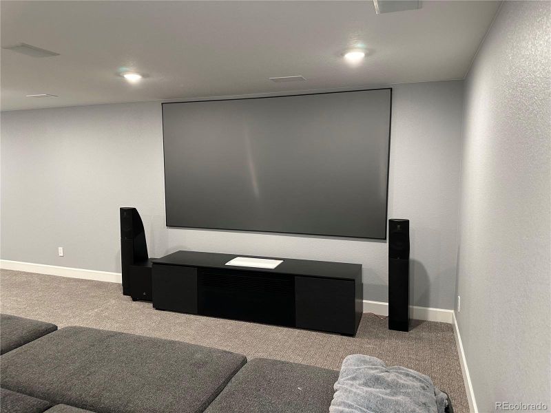 Basement Media Room