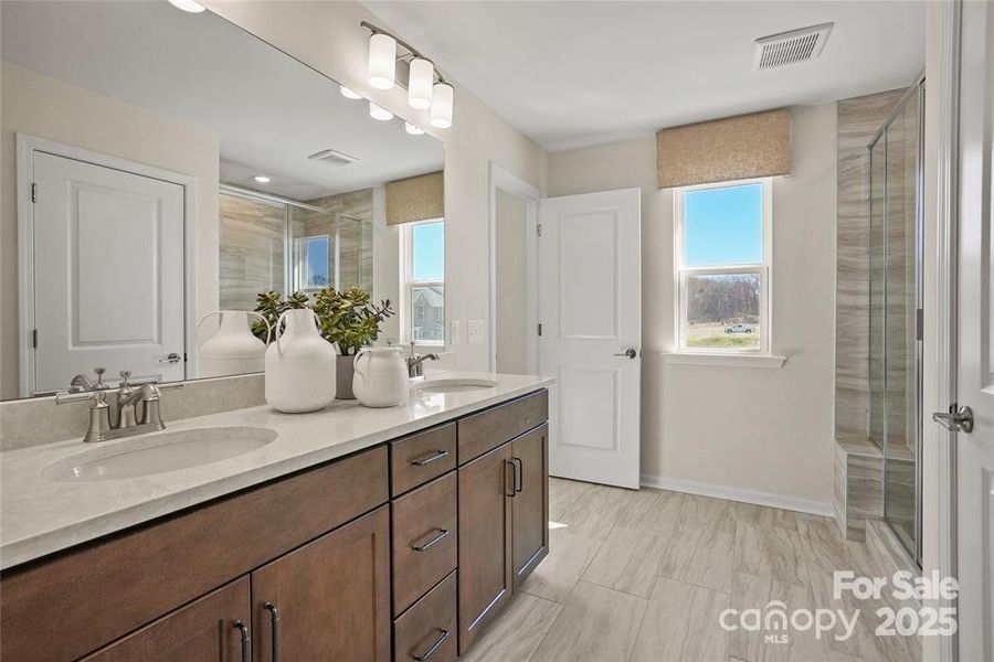 Furnished interior view inside a new home in Riverstone, Monroe (Image 4). Furnished interior view inside a new home in Riverstone, Monroe (Image 4).