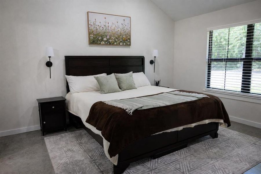 Furnished interior view inside a new home in , Powderly (Image 13).