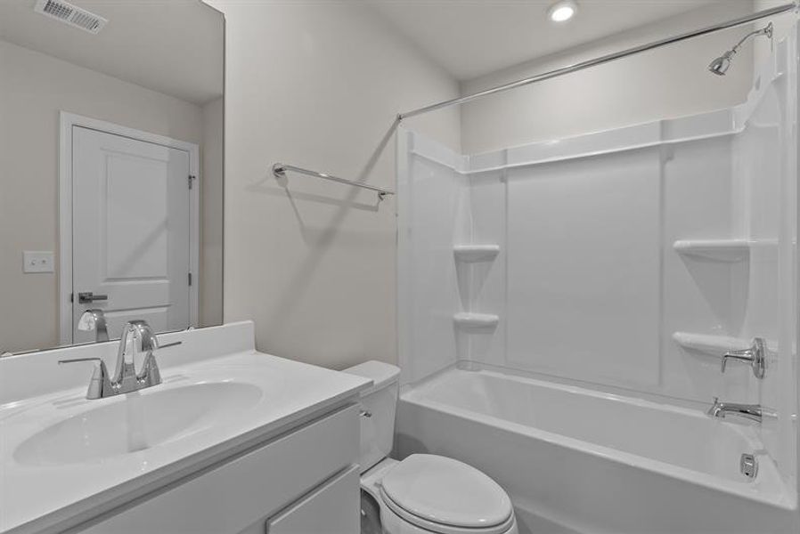 Furnished interior view inside a new home in South Mills Towns, South Mills (Image 8).