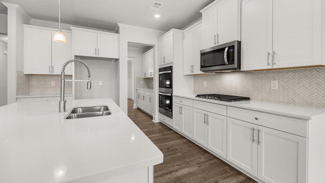 Furnished interior view inside a new home in Butner Estates, South Fulton (Image 5).