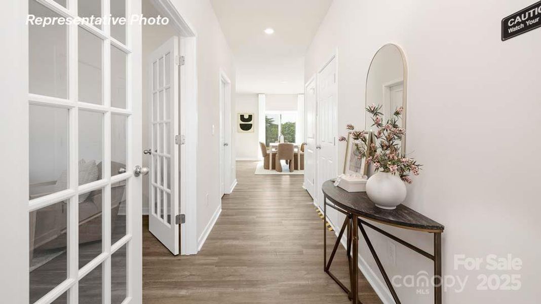 Furnished interior view inside a new home in Cramer Estates, Gastonia (Image 4).