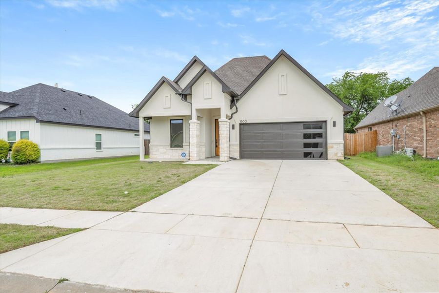 Front exterior of a new home in , Canton, TX, highlighting curb appeal (Image 21).