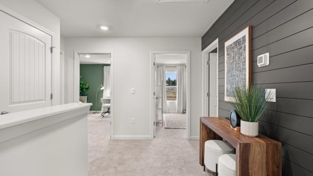 Furnished interior view inside a new home in Hughes Court, Dawsonville (Image 13).