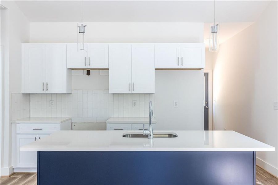 Furnished interior view inside a new home in , Atlanta (Image 13).
