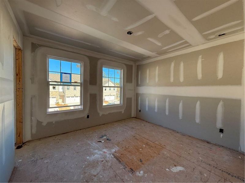 In-progress construction of a new home in Leydenview, Mableton, GA (Image 36).