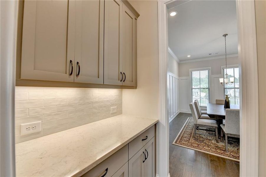 Furnished interior view inside a new home in , Duluth (Image 4).
