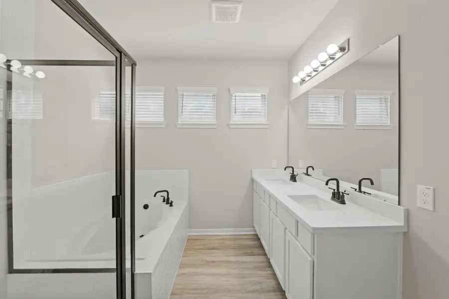 Relaxing primary bath (*Photo not of actual home and used for illustration purposes only.)