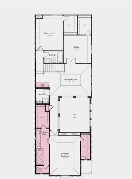 Structural options added include: Powder bath, owner's bedroom #2 with double vainity, walk-in shower and closet at owner's suite, shower at bath 2, and sliding door at breakfast area.